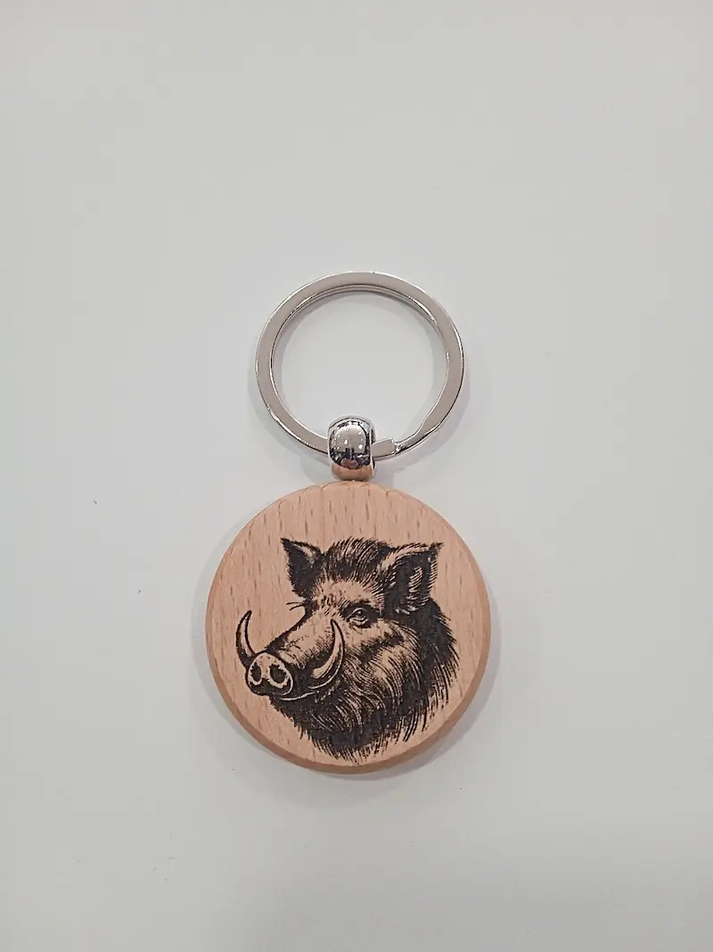 Arte pirograbado Naturaleza