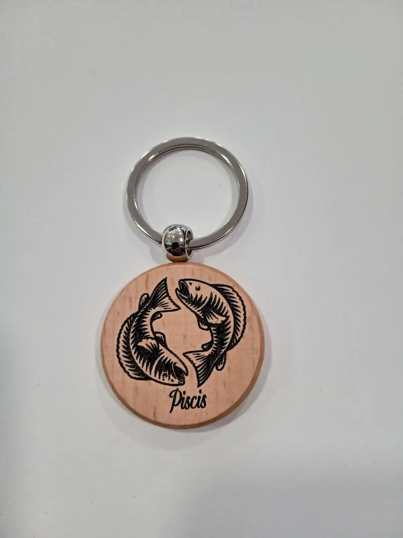 Arte pirograbado Zodiaco