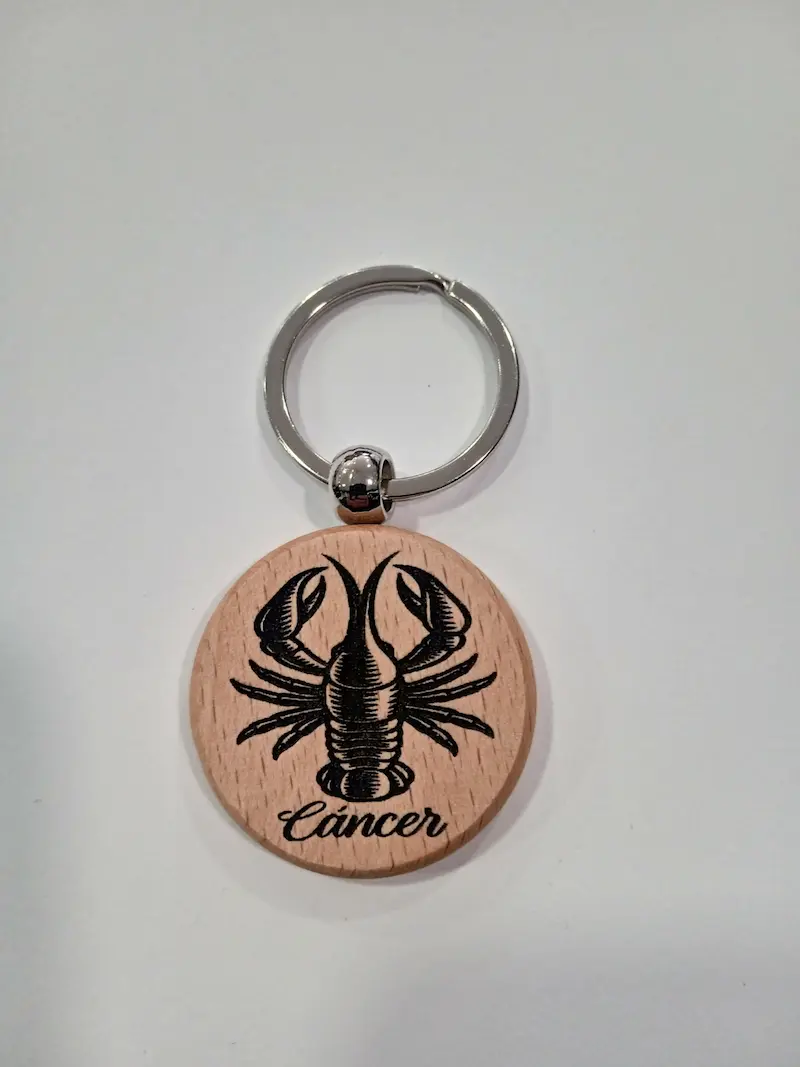 Arte pirograbado Zodiaco