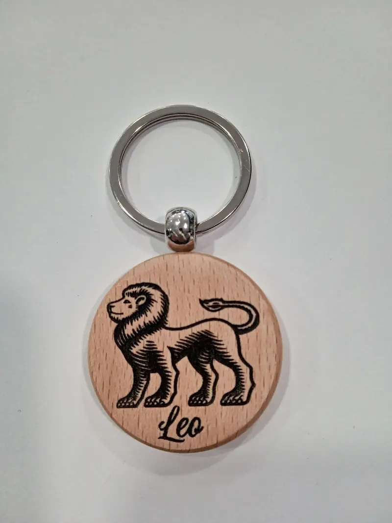 Arte pirograbado Zodiaco