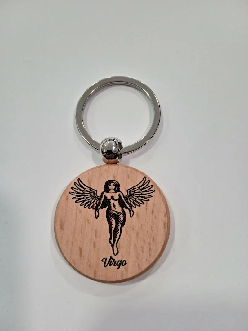 Arte pirograbado Zodiaco