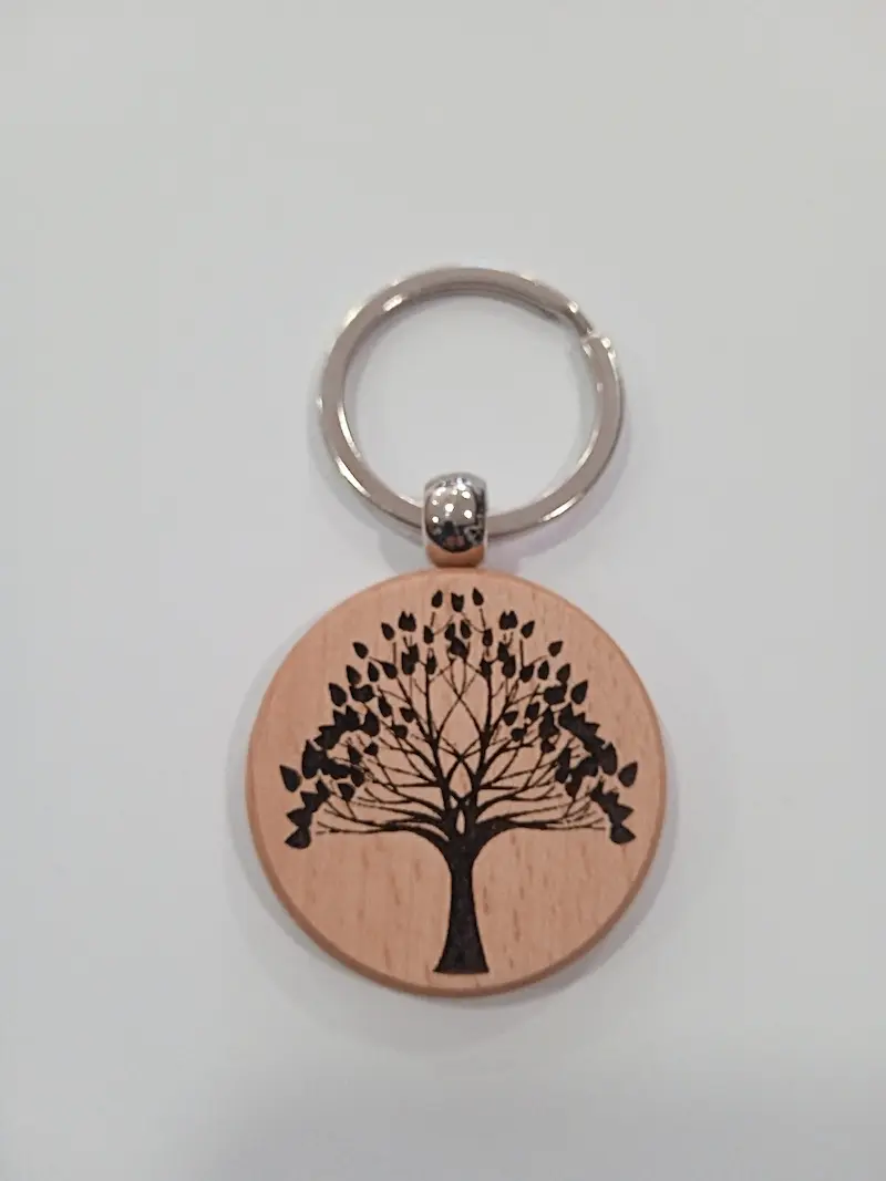 Arte pirograbado Árbol