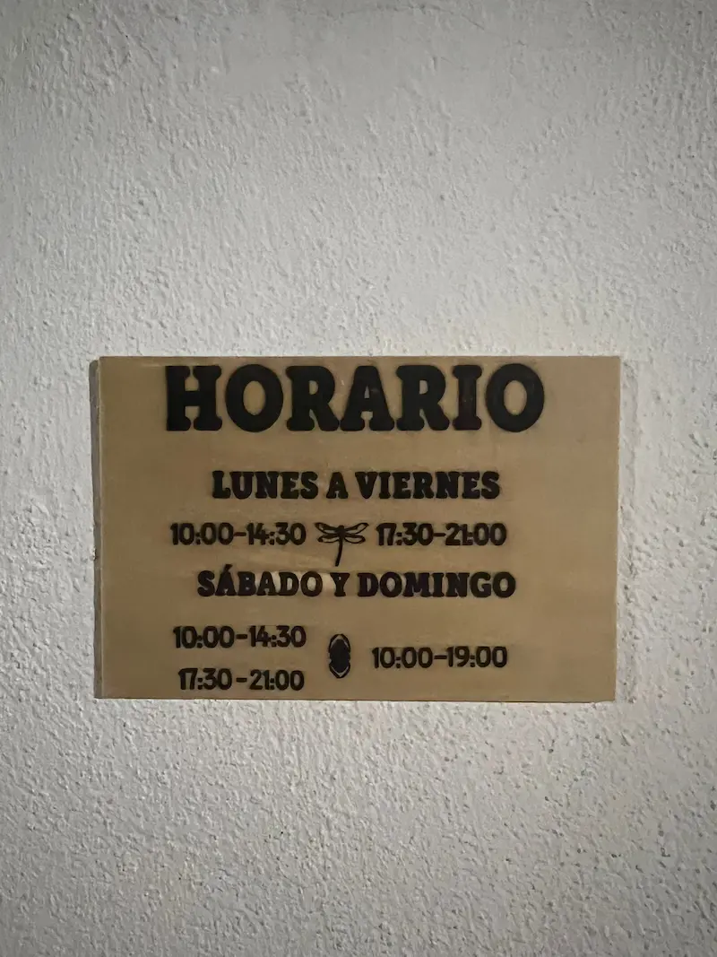 Horario tienda