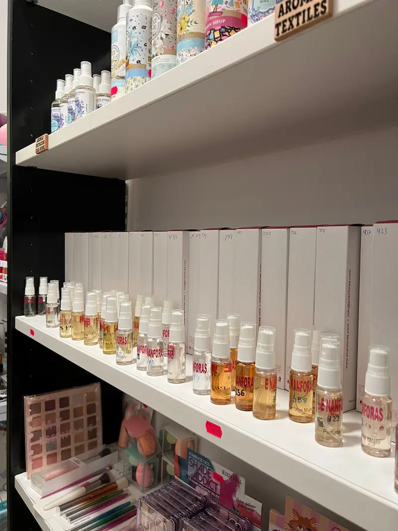Perfumes miniaturas